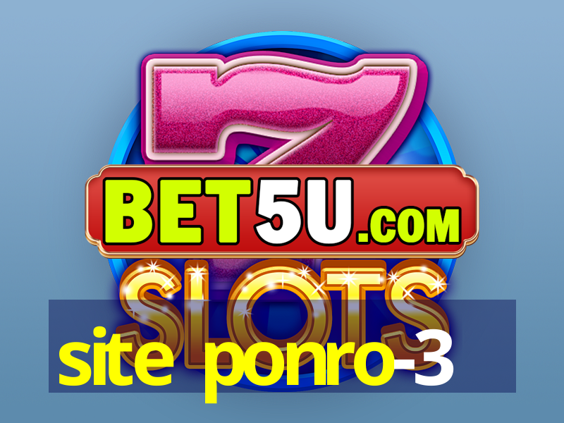 site ponro